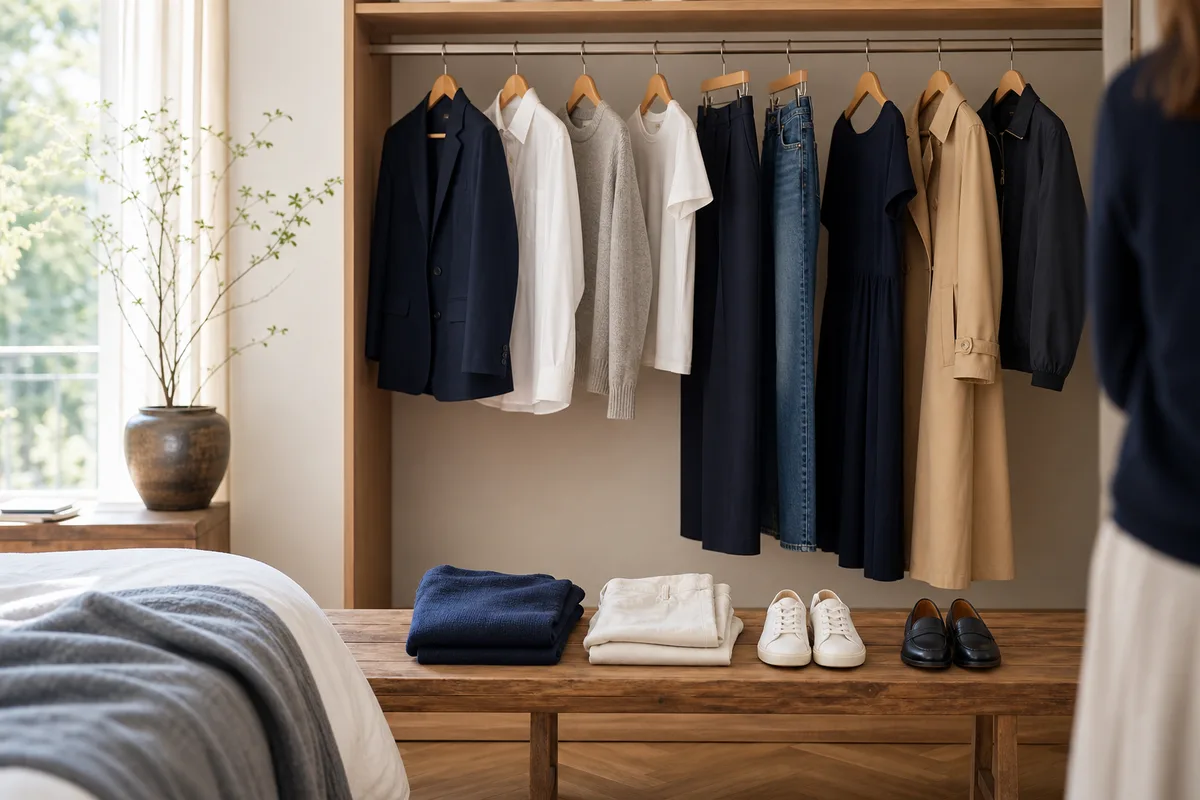 Garderobe reduzieren: eine Grundausstattung in zwölf Teilen